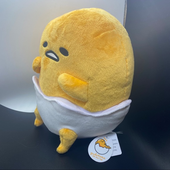 Gudetama The Lazy Egg 10” Plush Doll - Picture 3 of 4